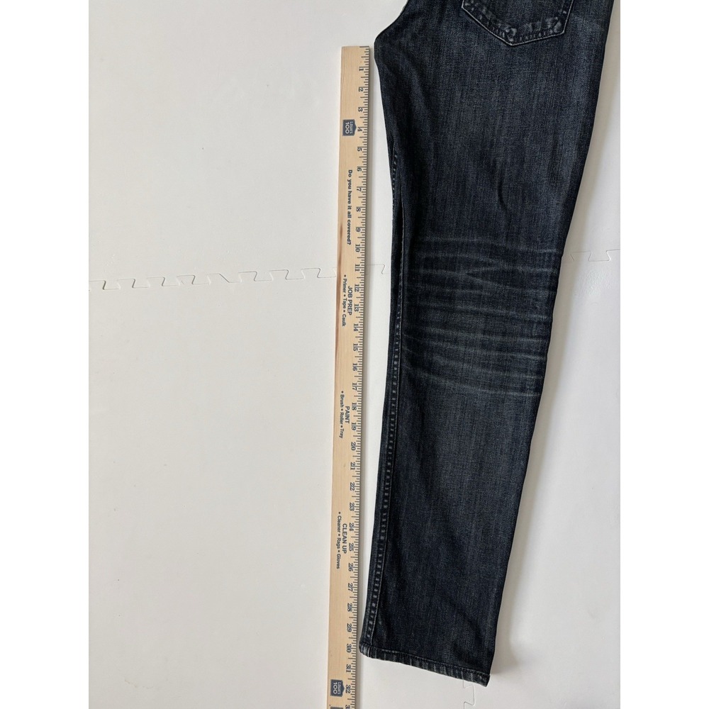 RAG & BONE Jeans Mens Fit 2 Slim Whiskered Distressed Indie- 30x32 Ainsley Dark - Picture 11 of 11